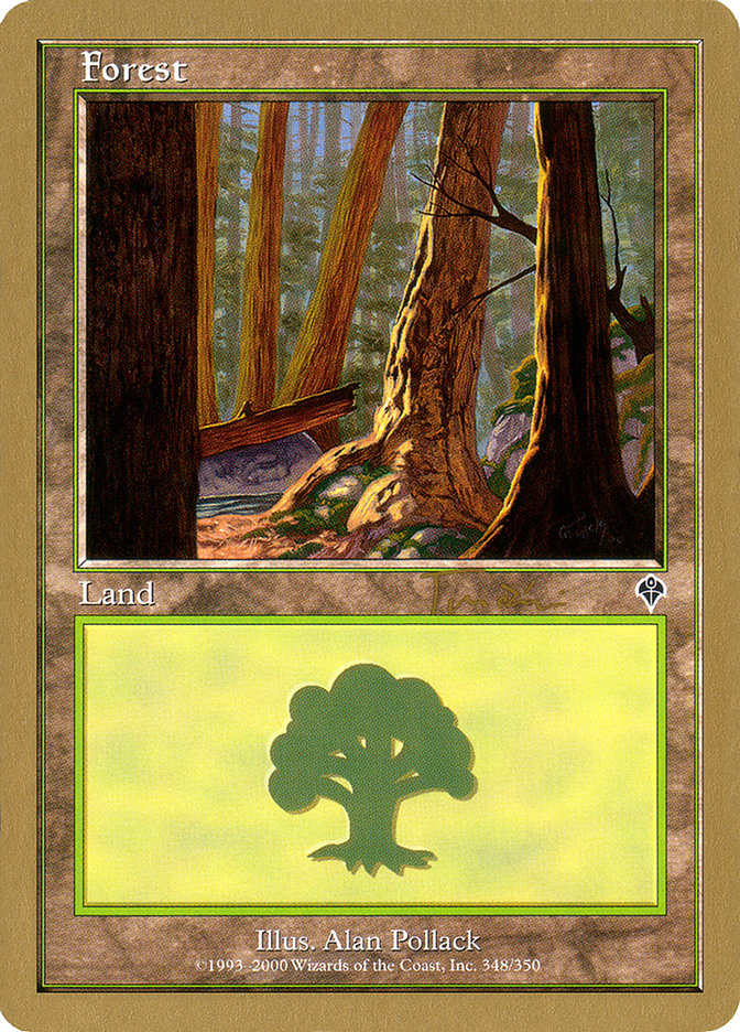 Forest (jt348a) (Jan Tomcani) [World Championship Decks 2001] | Devastation Store