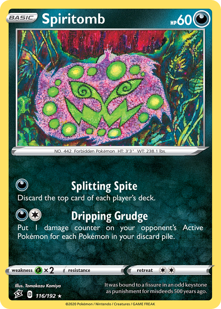 Spiritomb (116/192) [Sword & Shield: Rebel Clash] | Devastation Store