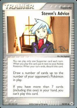 Steven's Advice (92/101) (Blaziken Tech - Chris Fulop) [World Championships 2004] | Devastation Store