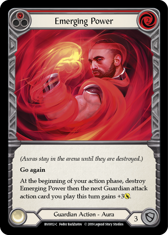 Emerging Power (Red) [BVO012-C] Normal - Devastation Store | Devastation Store