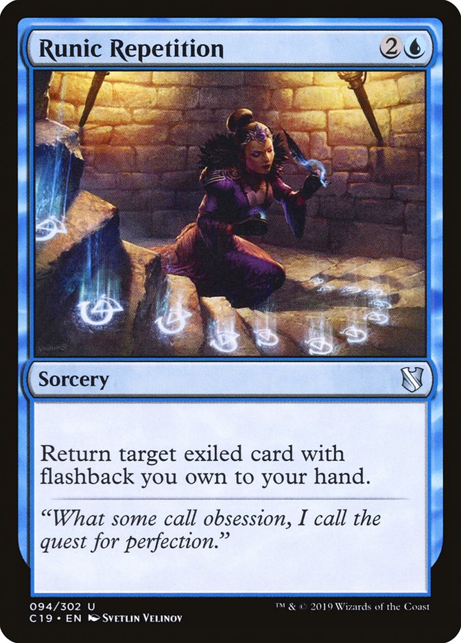 Runic Repetition [Commander 2019] | Devastation Store