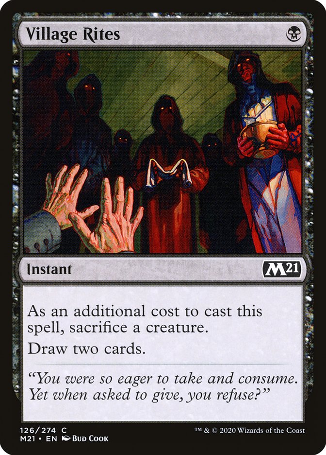Village Rites [Core Set 2021] | Devastation Store