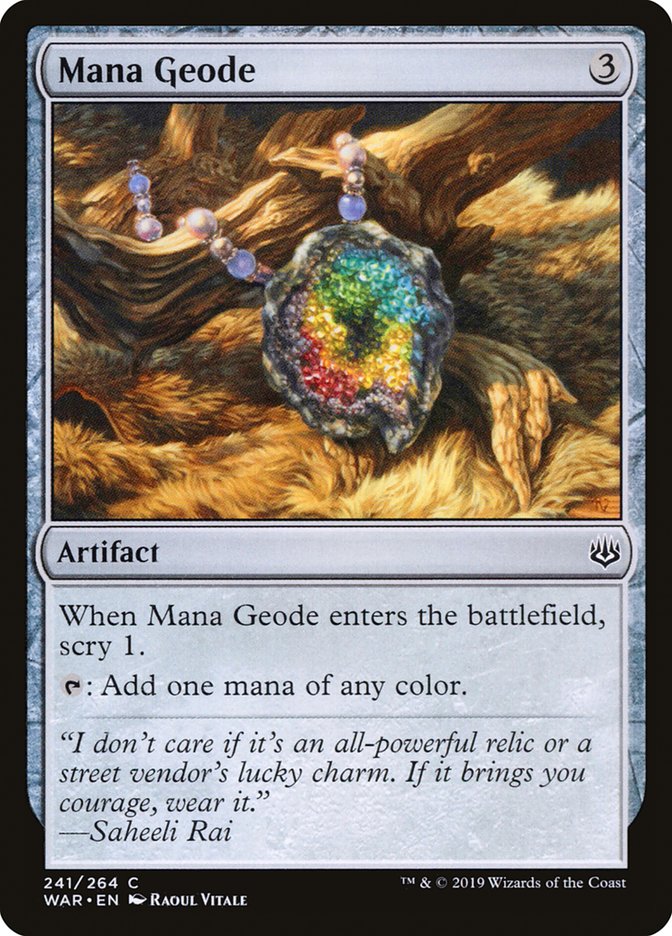 Mana Geode [War of the Spark] | Devastation Store