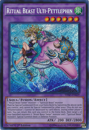 Ritual Beast Ulti-Pettlephin [THSF-EN029] Secret Rare | Devastation Store