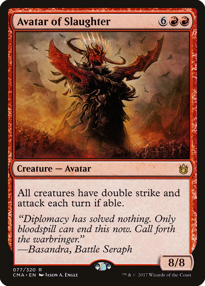 Avatar of Slaughter [Commander Anthology] | Devastation Store