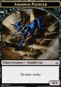 Adorned Pouncer // Horse Double-sided Token [Hour of Devastation Tokens] | Devastation Store