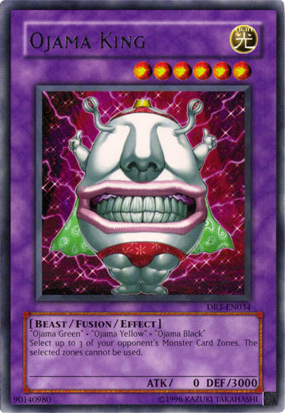Ojama King [DR3-EN034] Rare | Devastation Store