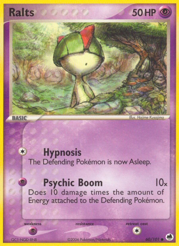 Ralts (60/101) [EX: Dragon Frontiers] | Devastation Store