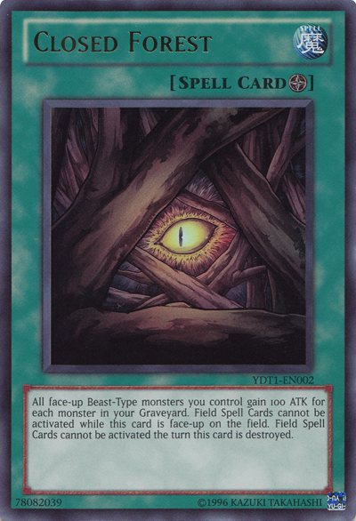 Closed Forest (5D's Duel Transer) [YDT1-EN002] Ultra Rare | Devastation Store