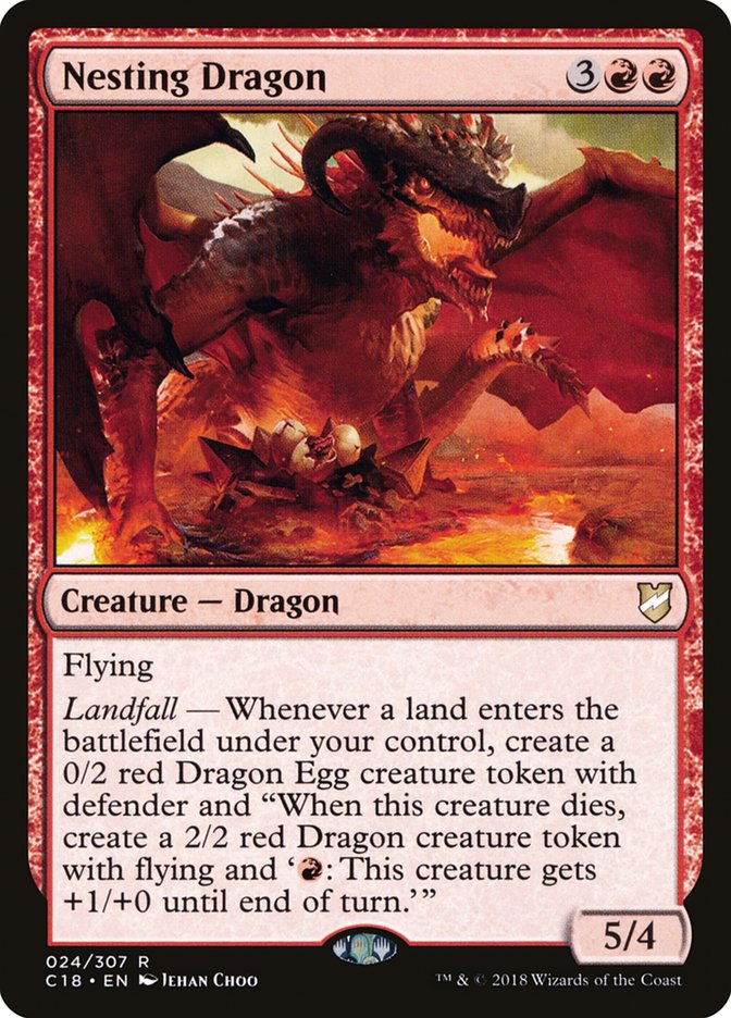 Nesting Dragon [Commander 2018] - Devastation Store | Devastation Store