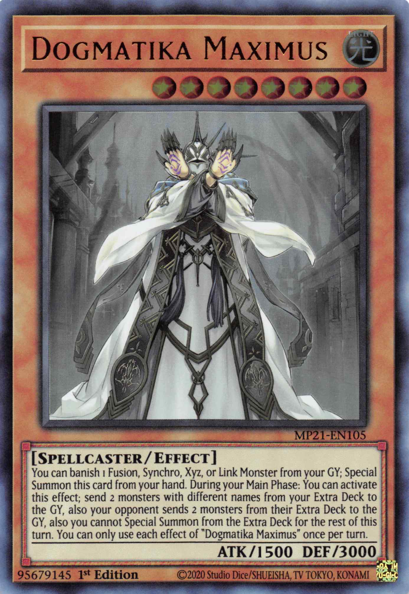 Dogmatika Maximus [MP21-EN105] Ultra Rare | Devastation Store