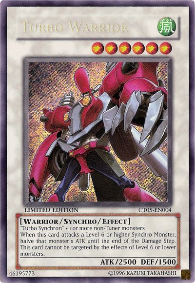 Turbo Warrior [CT05-EN004] Secret Rare | Devastation Store