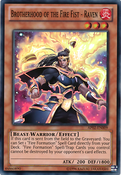 Brotherhood of the Fire Fist - Raven [AP02-EN009] Super Rare | Devastation Store