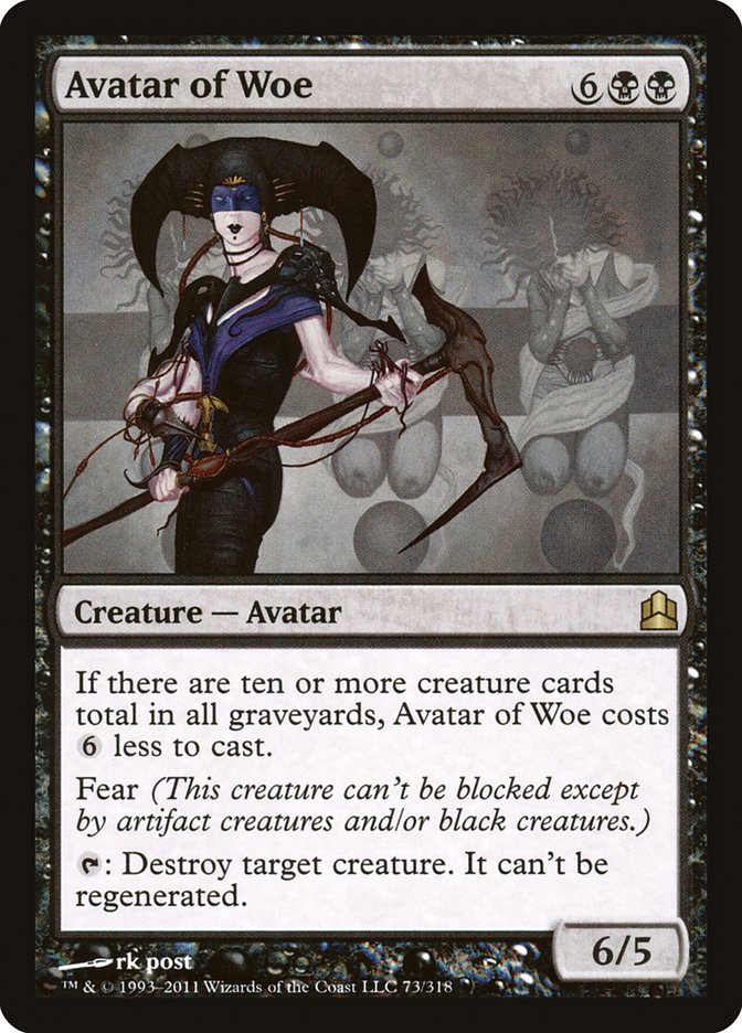 Avatar of Woe [Commander 2011] - Devastation Store | Devastation Store