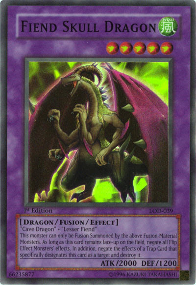 Fiend Skull Dragon [LOD-039] Super Rare | Devastation Store