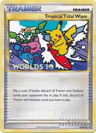 Tropical Tidal Wave (HGSS18) (Finalist) [HeartGold & SoulSilver: Black Star Promos] | Devastation Store