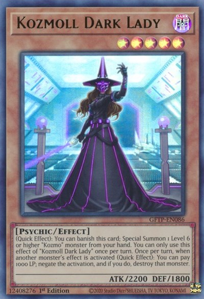Kozmoll Dark Lady [GFTP-EN086] Ultra Rare | Devastation Store