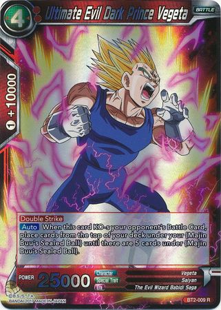 Ultimate Evil Dark Prince Vegeta [BT2-009] | Devastation Store