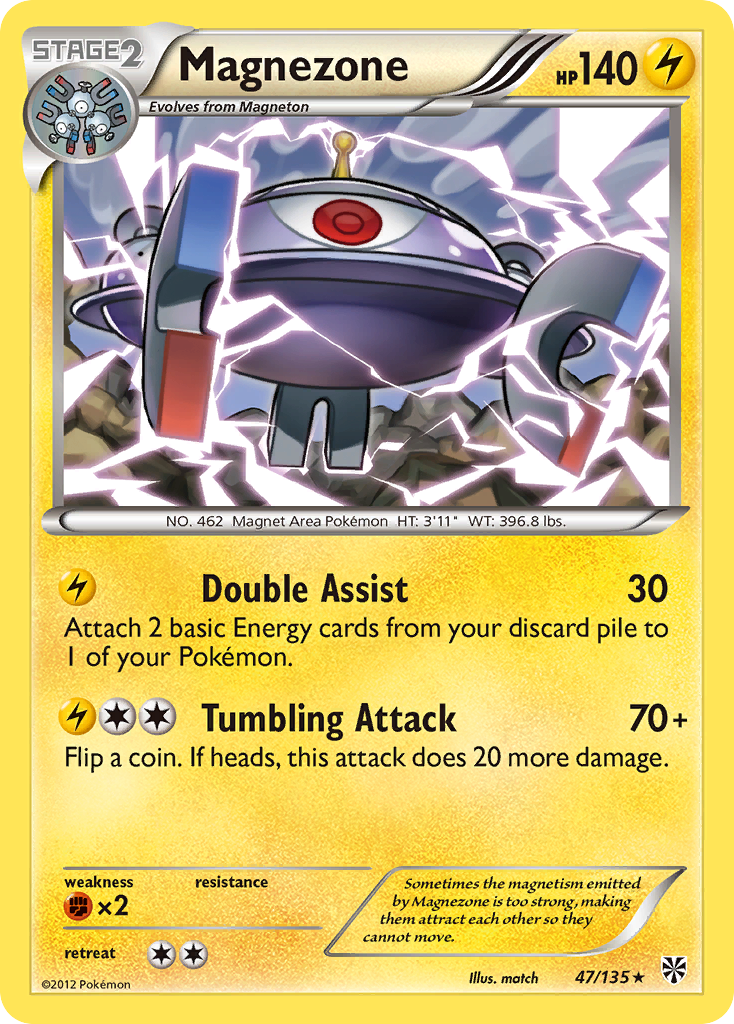 Magnezone (47/135) [Black & White: Plasma Storm] | Devastation Store