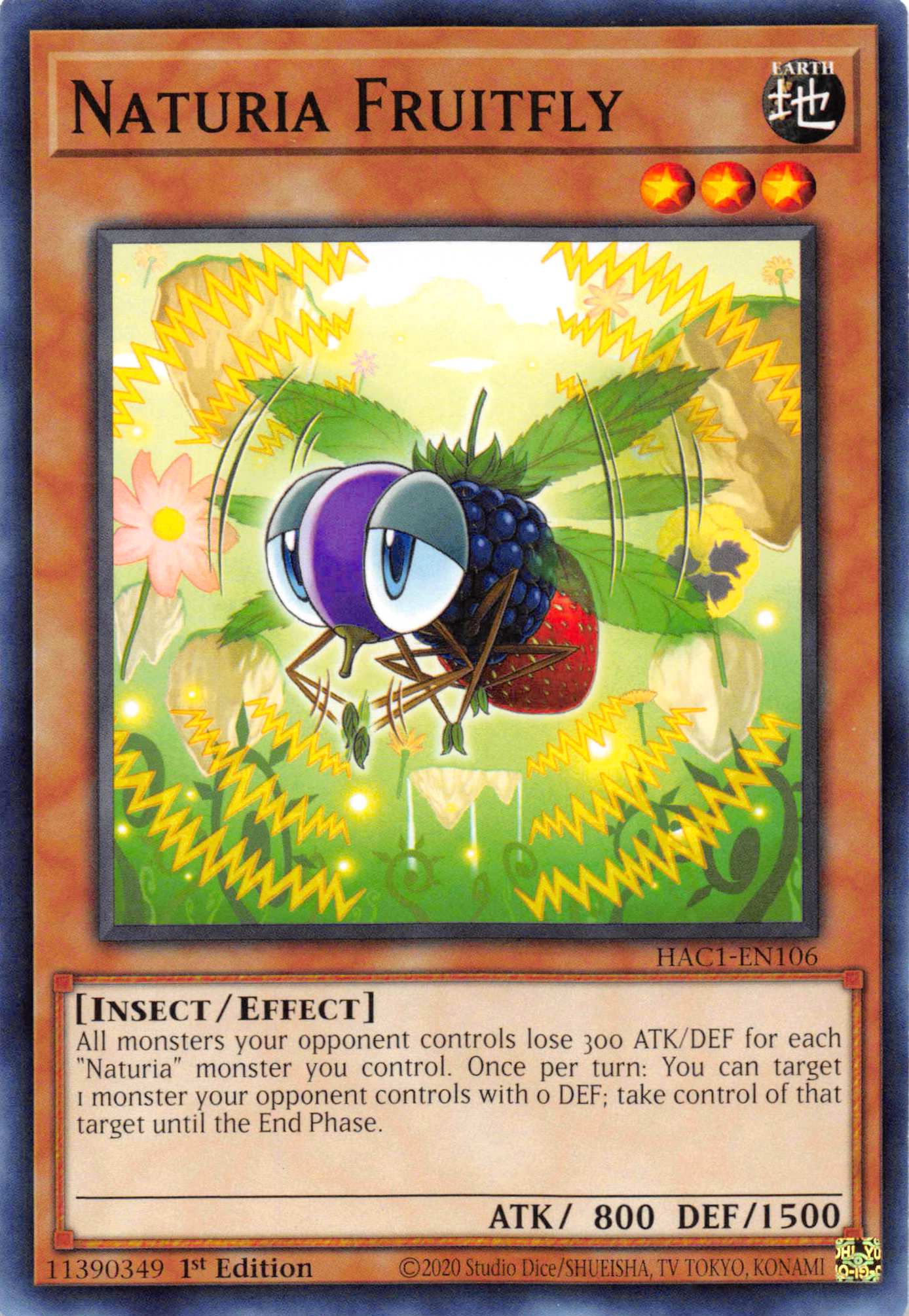 Naturia Fruitfly [HAC1-EN106] Common | Devastation Store