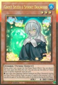 Ghost Sister & Spooky Dogwood [MAGO-EN013] Gold Rare | Devastation Store