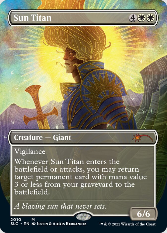 Sun Titan (Borderless) [Secret Lair 30th Anniversary Countdown Kit] | Devastation Store