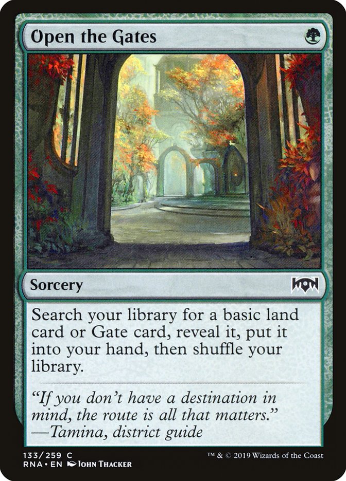 Open the Gates [Ravnica Allegiance] | Devastation Store