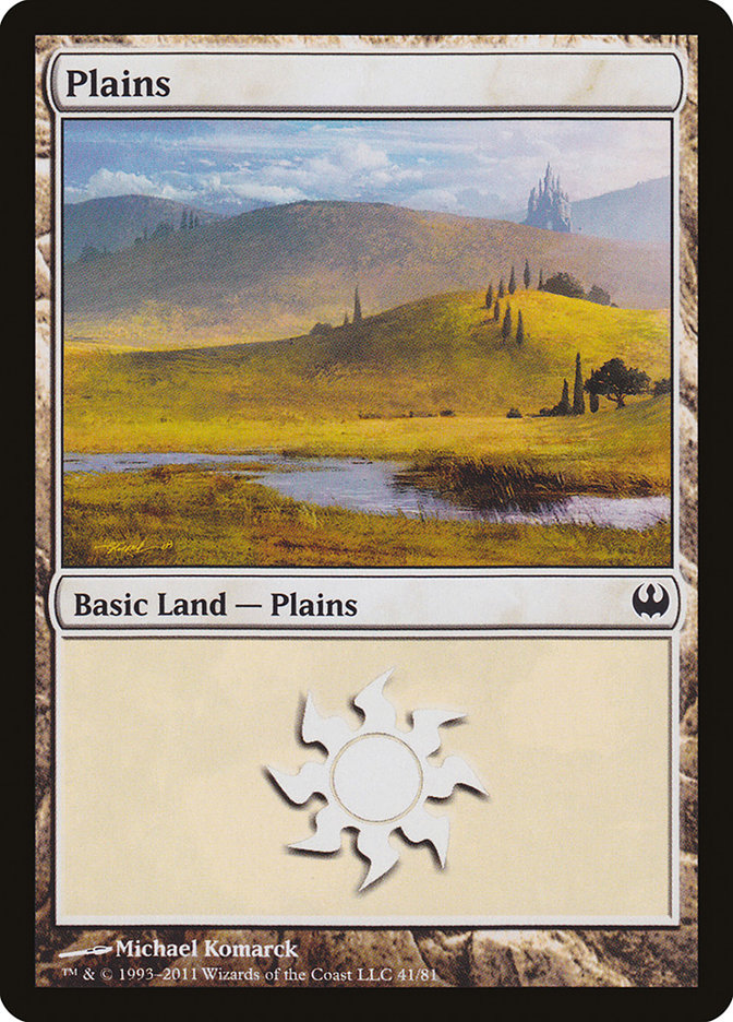 Plains (41) [Duel Decks: Knights vs. Dragons] - Devastation Store | Devastation Store