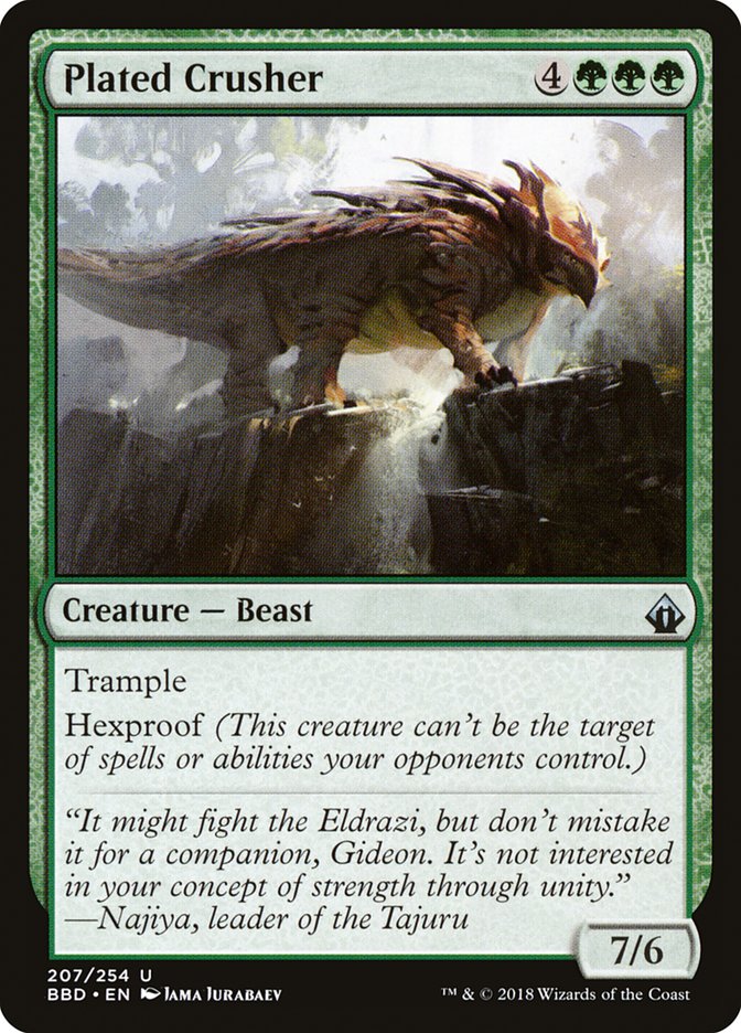 Plated Crusher [Battlebond] | Devastation Store
