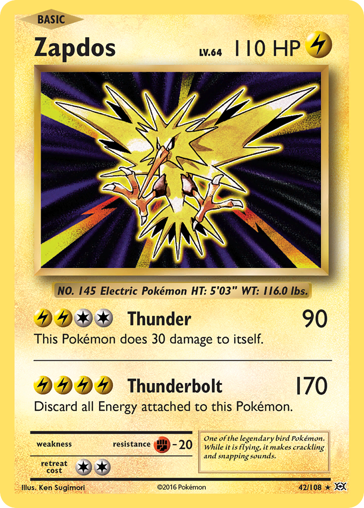 Zapdos (42/108) [XY: Evolutions] | Devastation Store