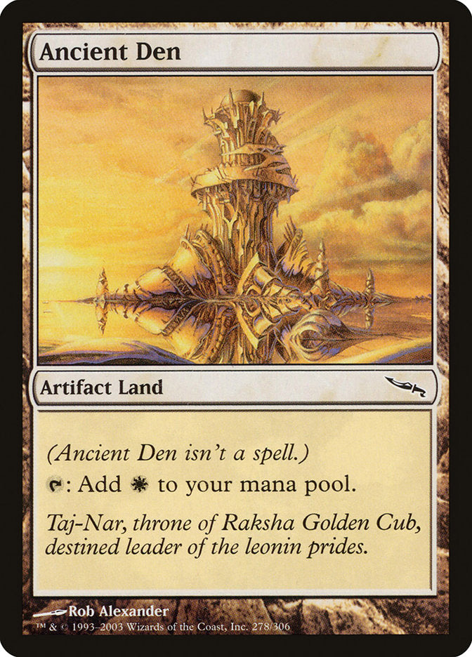 Ancient Den [Mirrodin] | Devastation Store