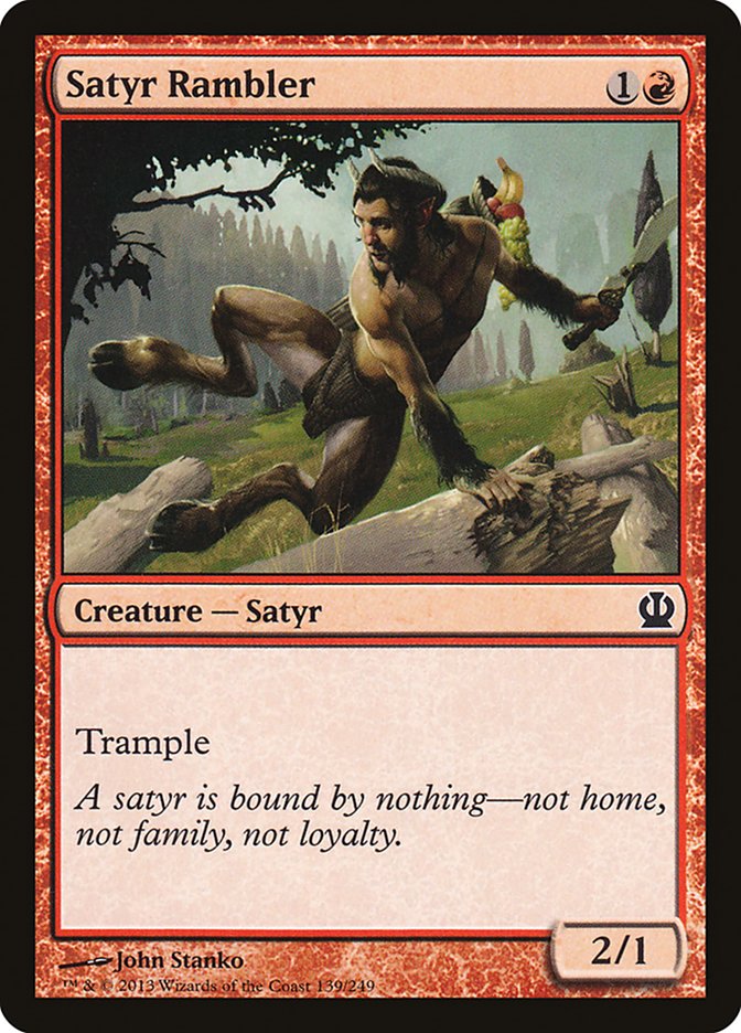 Satyr Rambler [Theros] | Devastation Store