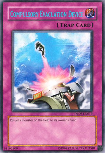 Compulsory Evacuation Device (Blue) [DL09-EN019] Rare | Devastation Store