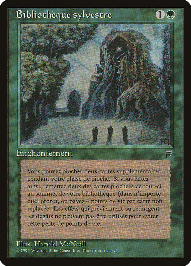 Sylvan Library (French) - "Bibliotheque sylvestre" [Renaissance] | Devastation Store