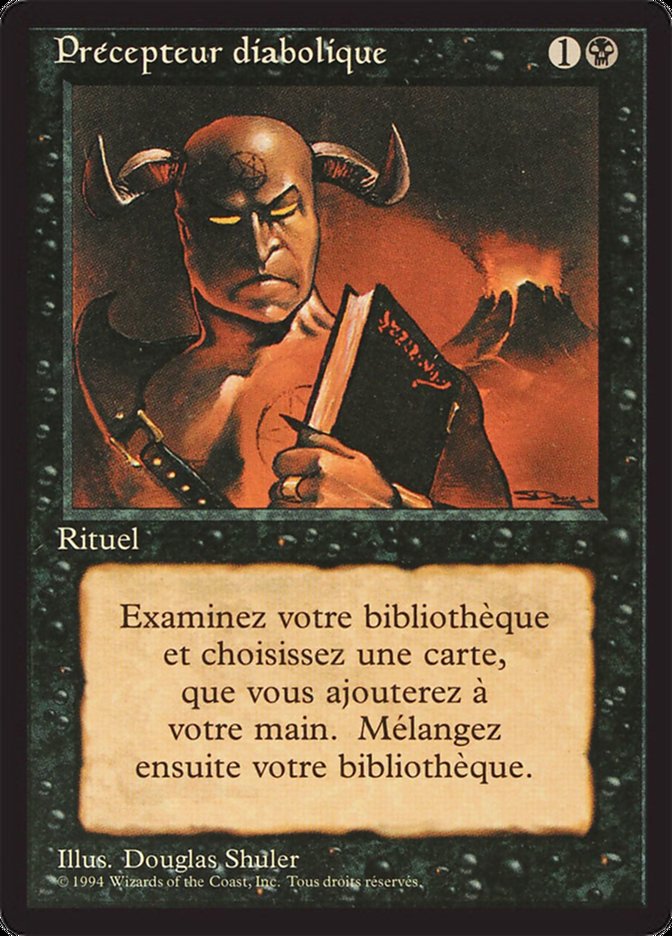 Demonic Tutor [Foreign Black Border] | Devastation Store