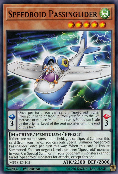 Speedroid Passinglider [MP18-EN102] Common | Devastation Store