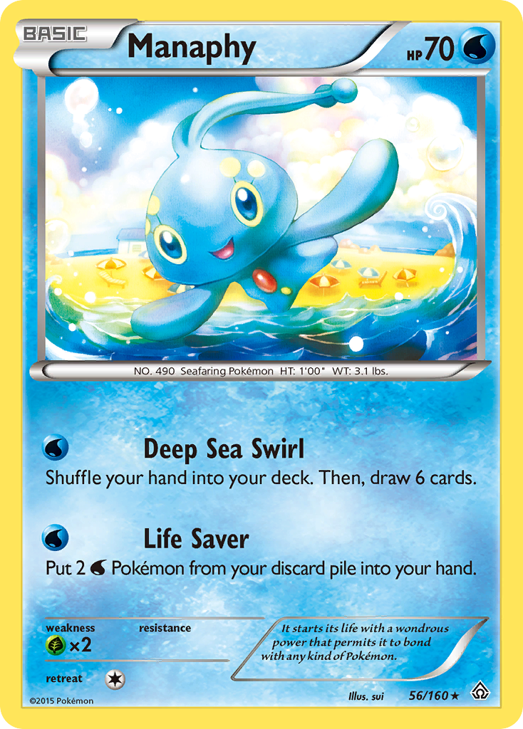 Manaphy (56/160) [XY: Primal Clash] | Devastation Store