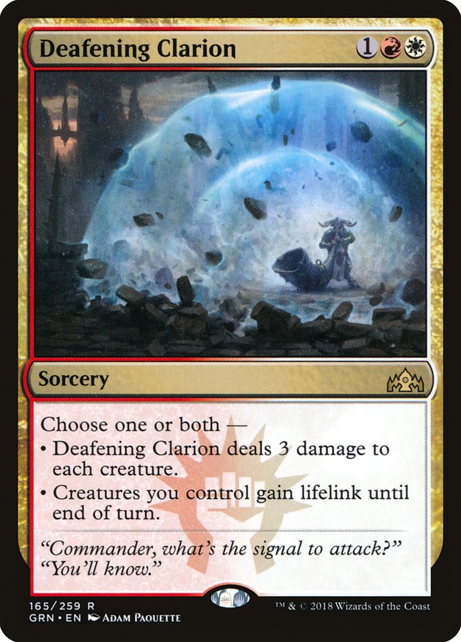 Deafening Clarion [Guilds of Ravnica] - Devastation Store | Devastation Store