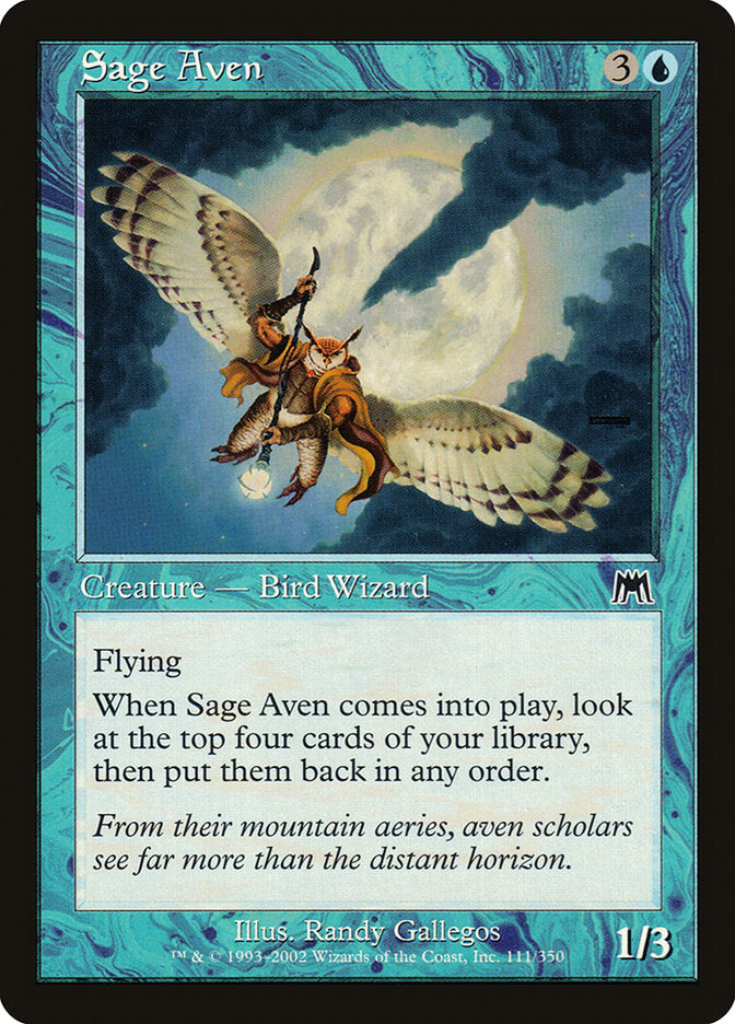 Sage Aven [Onslaught] - Devastation Store | Devastation Store