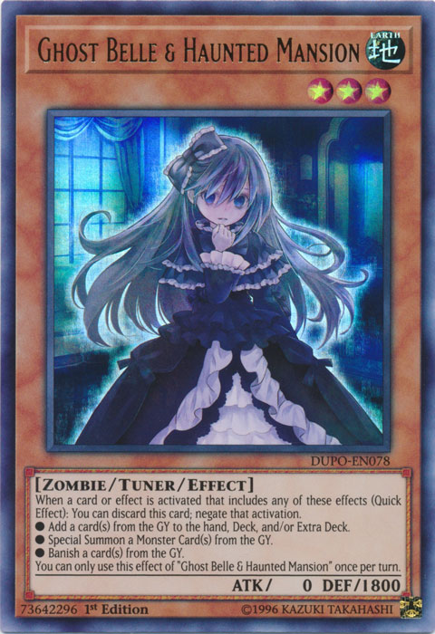 Ghost Belle & Haunted Mansion [DUPO-EN078] Ultra Rare | Devastation Store