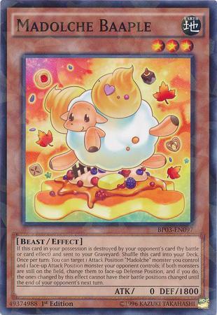 Madolche Baaple [BP03-EN097] Shatterfoil Rare | Devastation Store