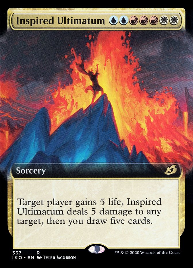 Inspired Ultimatum (Extended Art) [Ikoria: Lair of Behemoths] | Devastation Store