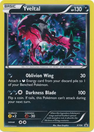 Yveltal (XY06) (Jumbo Card) [XY: Black Star Promos] | Devastation Store