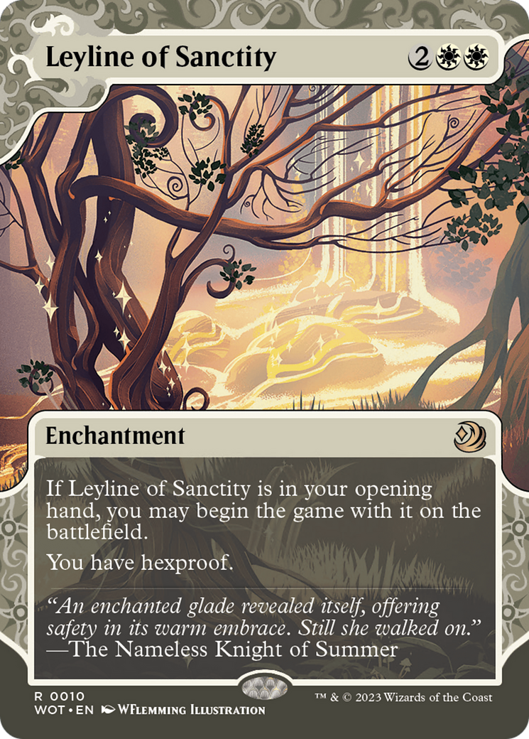 Leyline of Sanctity [Wilds of Eldraine: Enchanting Tales] | Devastation Store