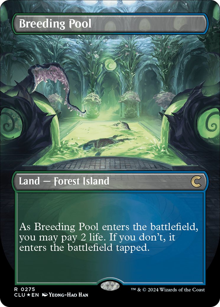 Breeding Pool (Borderless) [Ravnica: Clue Edition] | Devastation Store