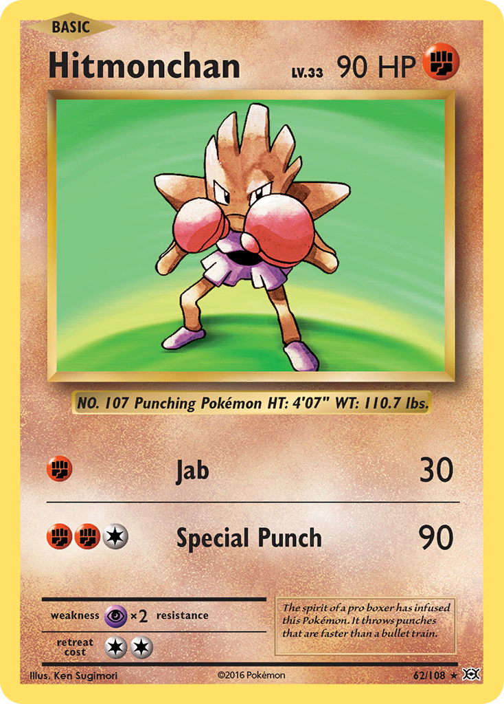 Hitmonchan (62/108) [XY: Evolutions] | Devastation Store