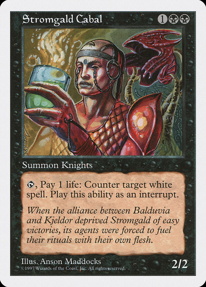 Stromgald Cabal [Fifth Edition] | Devastation Store