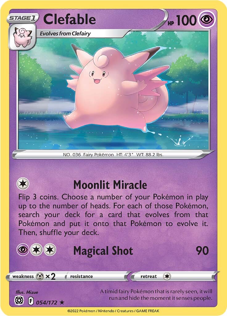 Clefable (054/172) [Sword & Shield: Brilliant Stars] | Devastation Store