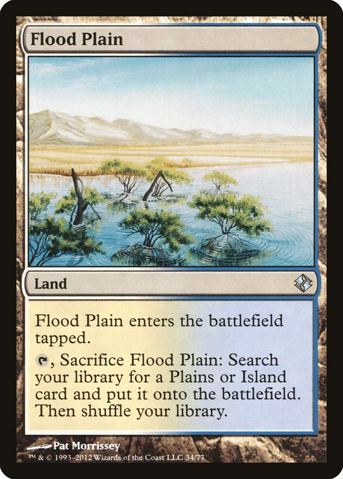 Flood Plain [Duel Decks: Venser vs. Koth] - Devastation Store | Devastation Store