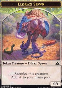 Eldrazi Spawn (003) // Eldrazi Double-sided Token [Planechase Anthology Tokens] | Devastation Store